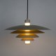 ZUIVER Cole taklampe - beige metall