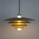 ZUIVER Cole taklampe - beige metall