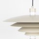 ZUIVER Cole taklampe - beige metall