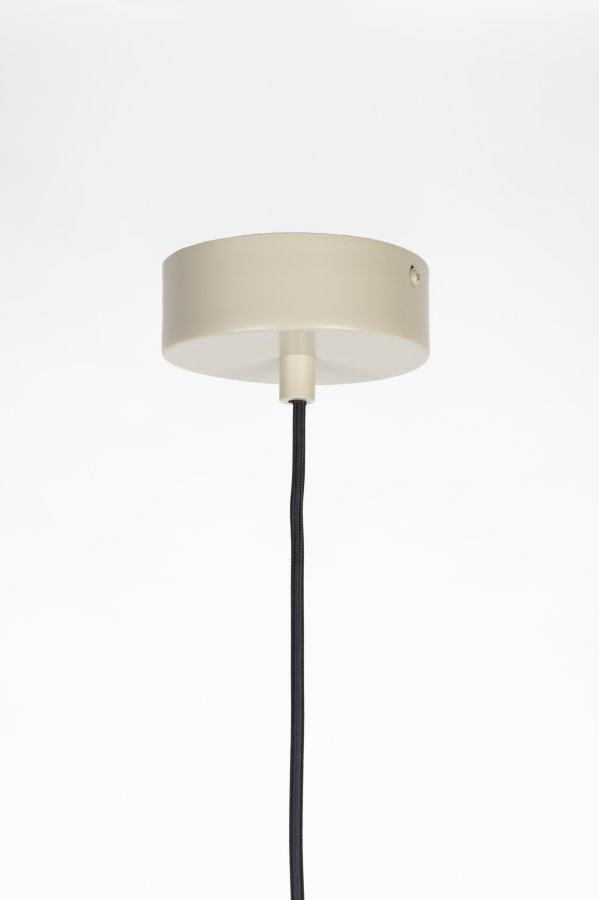 ZUIVER Cole taklampe - beige metall