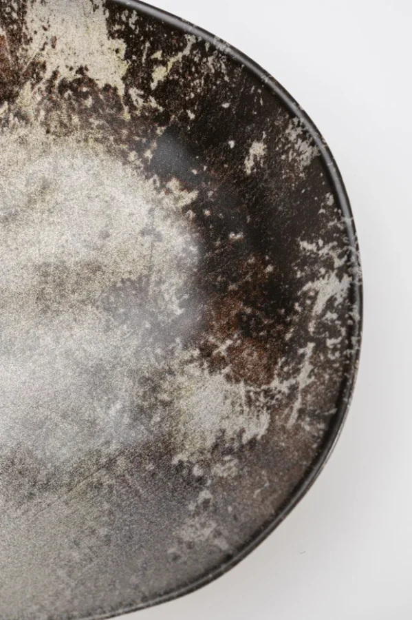 KARE DESIGN Savanna dyp tallerken, kologisk - brun/gr matt keramikk (20)