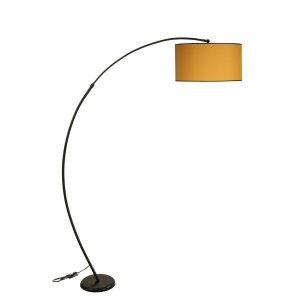 LUMI gulvlampe - gul og metal