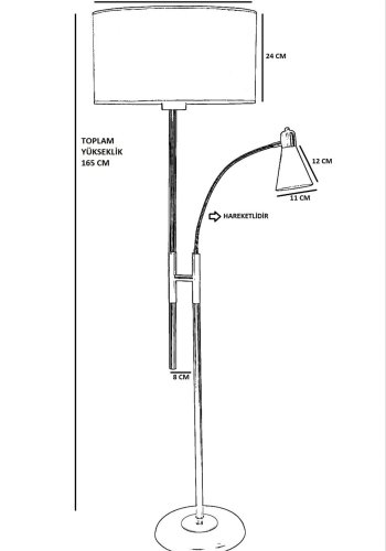 LUMI gulvlampe -534LUN4287