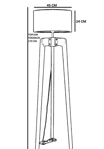 LUMI gulvlampe -534LUN4422