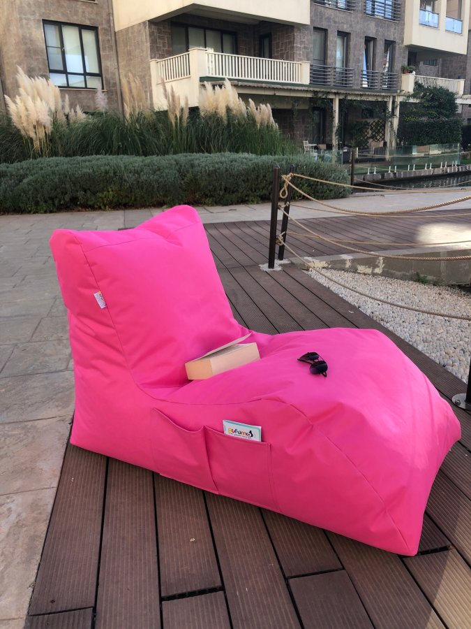 NORDVÄRK utendrs Daybed-bnnepose, vanntett - rosa polyester