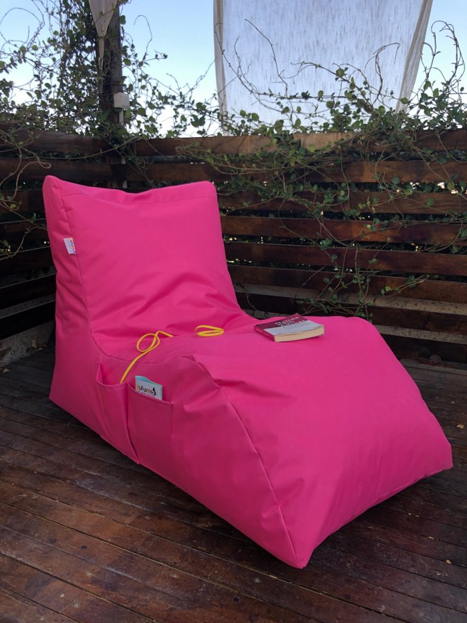 NORDVÄRK utendrs Daybed-bnnepose, vanntett - rosa polyester