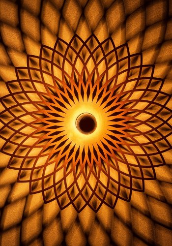 LUMI Fellini MR vegglampe - kobbermetall