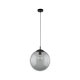TK Esme loftlampe - grafit glas og sort metal