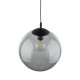 TK Esme loftlampe - grafit glas og sort metal