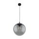 TK Esme loftlampe - grafit glas og sort metal