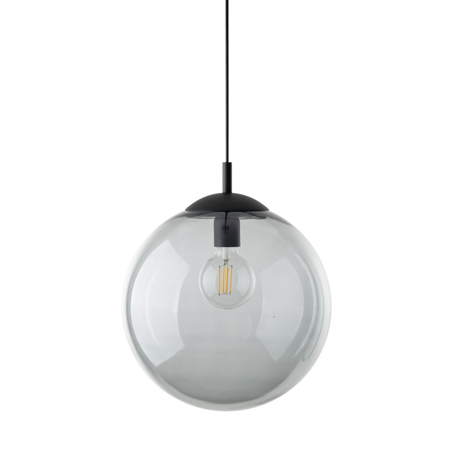 TK Esme loftlampe - grafit glas og sort metal
