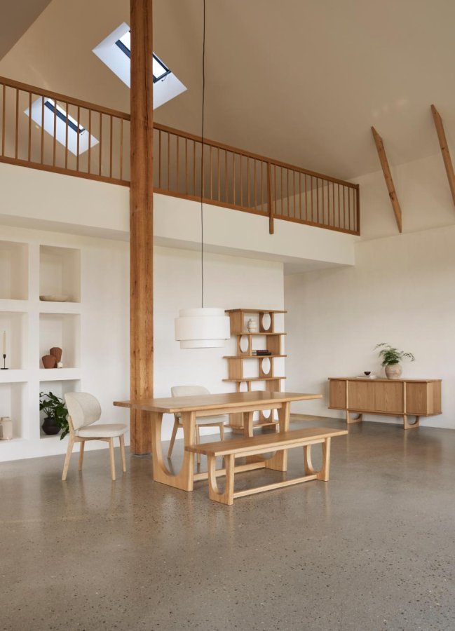 UNIQUE FURNITURE - FLOW TABLE 95X180 CM