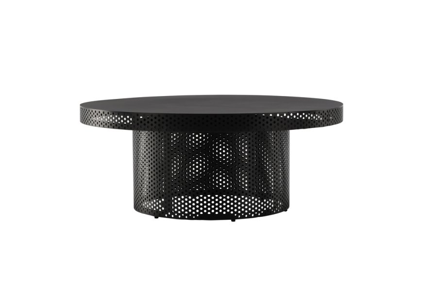 VIND COLLECTION West End x Josefin Lustig salongbord, rundt - sort stl (100)