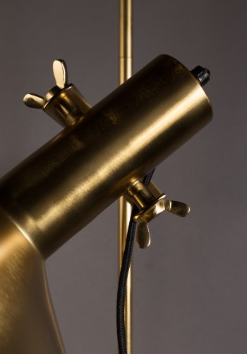 DUTCHBONE Karish vegglampe - messingjern