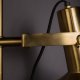 DUTCHBONE Karish vegglampe - messingjern