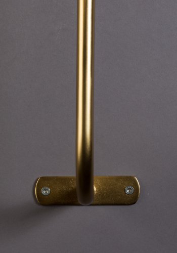 DUTCHBONE Karish vegglampe - messingjern