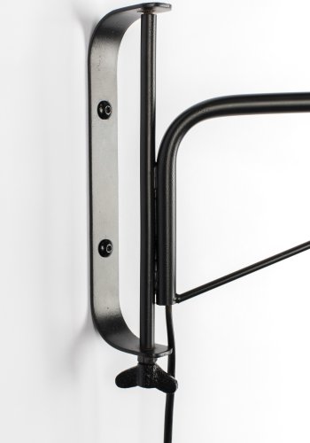 WHITE LABEL LIVING Lasse vegglampe - svart jern