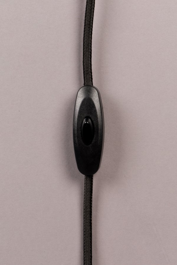 DUTCHBONE Bulan Wandleuchte - weißes Glas und Eisen