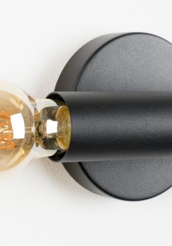 ZUIVER Hawk vegglampe - svart jern