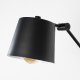 WHITE LABEL LIVING Hajo vegglampe - svart jern