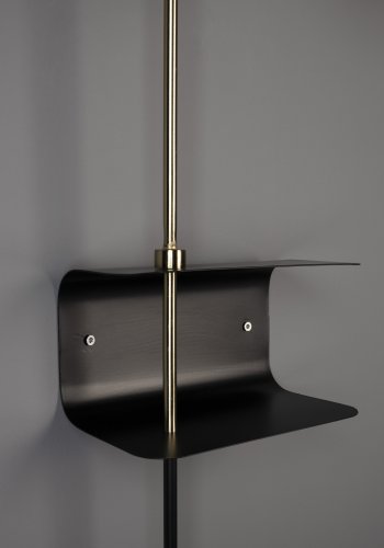 DUTCHBONE Vegglampe Shaw Svart