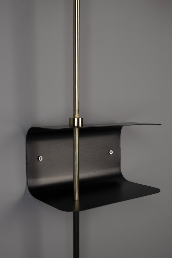 DUTCHBONE Vegglampe Shaw Svart