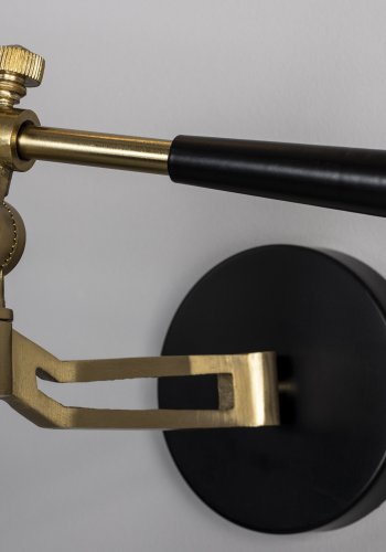 DUTCHBONE Vegglampe Penelope Svart