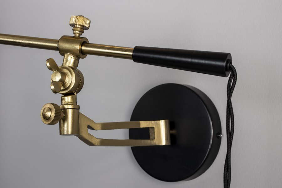 DUTCHBONE Vegglampe Penelope Svart