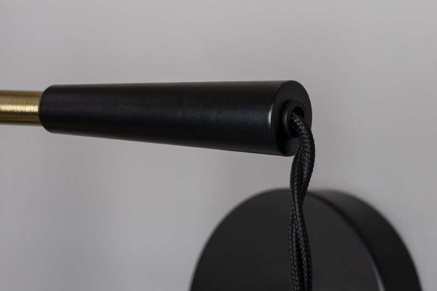 DUTCHBONE Vegglampe Penelope Svart