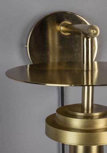 DUTCHBONE Vegglampe Aden Messing