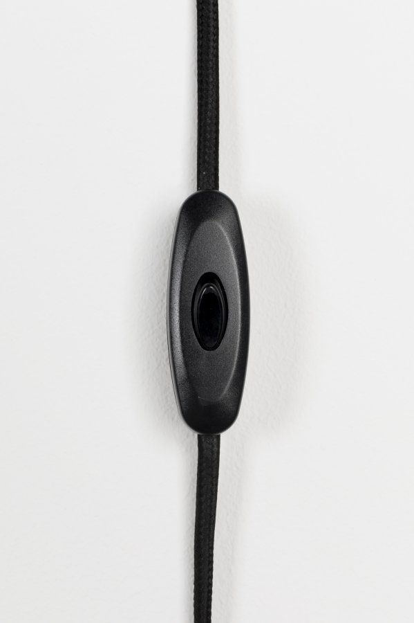 WHITE LABEL LIVING Xavi Svart vegglampe - svart jern