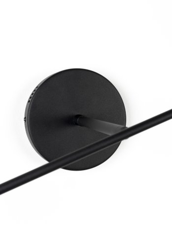 ZUIVER Sirius vegglampe - svart jern