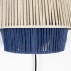 WHITE LABEL LIVING Yumi vegglampe - bl polyester