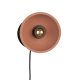DUTCHBONE Zahra vegglampe - terra terracotta og sort metall