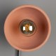 DUTCHBONE Zahra vegglampe - terra terracotta og sort metall