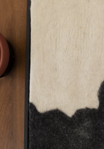 DUTCHBONE Zahra vegglampe - terra terracotta og sort metall