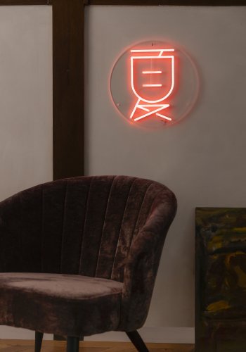 DUTCHBONE Neon Vegglampe Sya Sommer