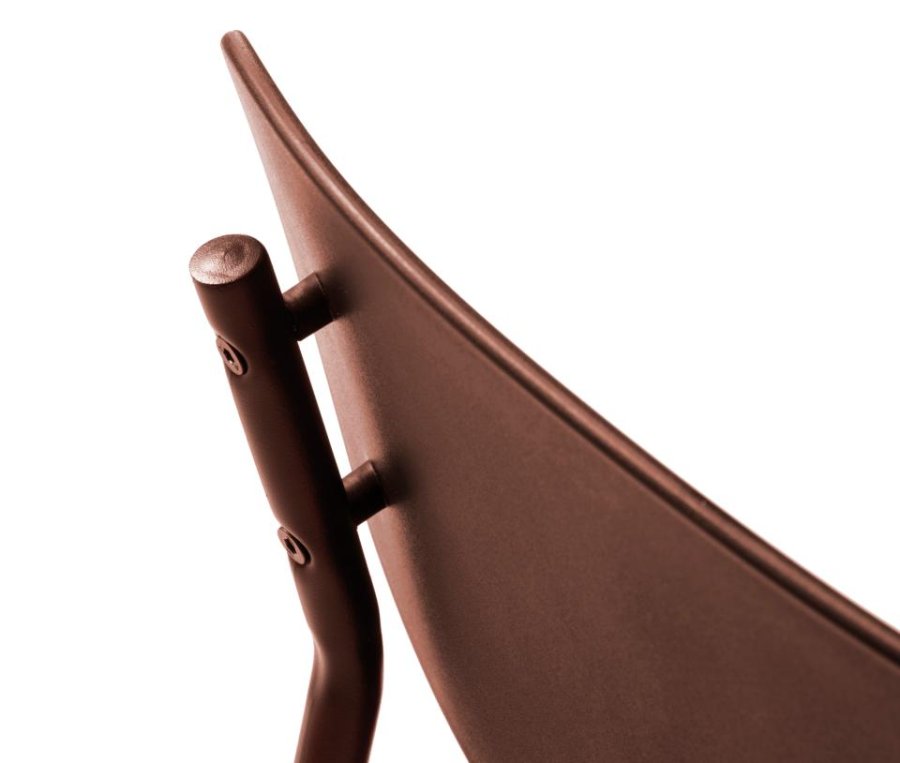 Kirkland spisestol - terrakotta og terrakotta ben