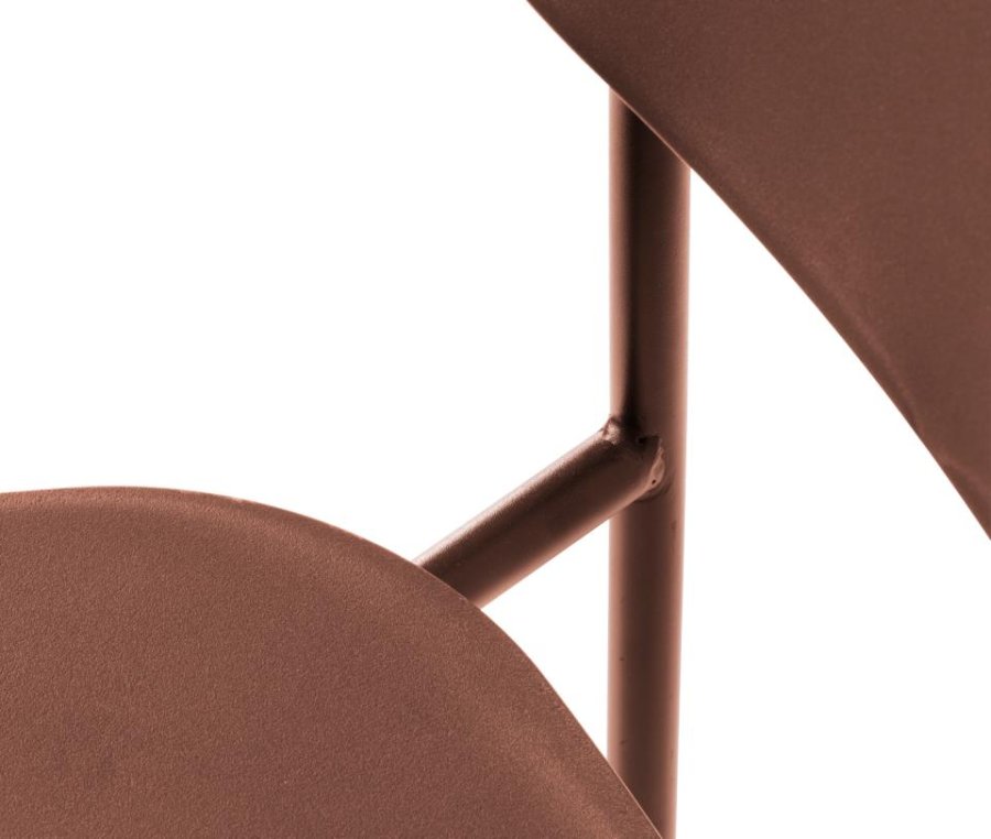 Kirkland spisestol - terrakotta og terrakotta ben