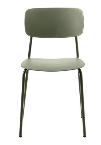 Kirkland spisebordstol - olivengrnne og olivengrnne ben