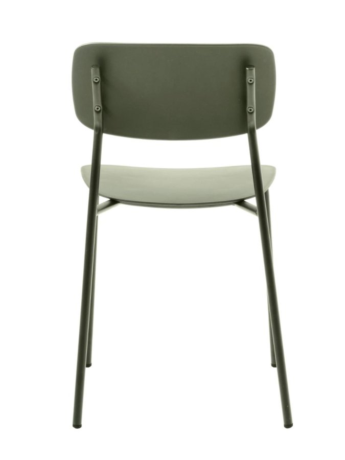 Kirkland spisebordstol - olivengrnne og olivengrnne ben