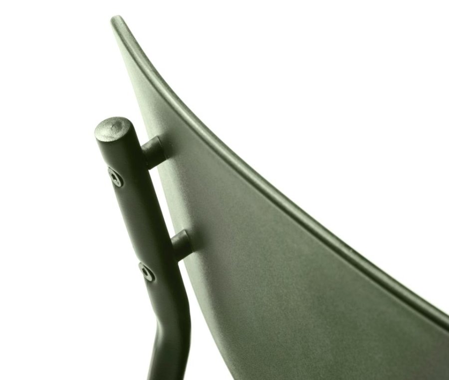 Kirkland spisebordstol - olivengrnne og olivengrnne ben
