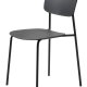 Kirkland spisebordsstol - sort st�l