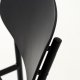 Kirkland spisebordsstol - sort st�l