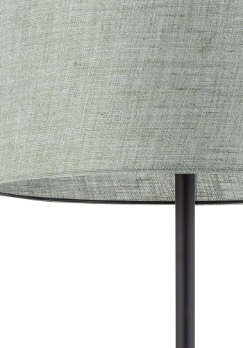 TK Earth barnelampe - stoff og sort metall