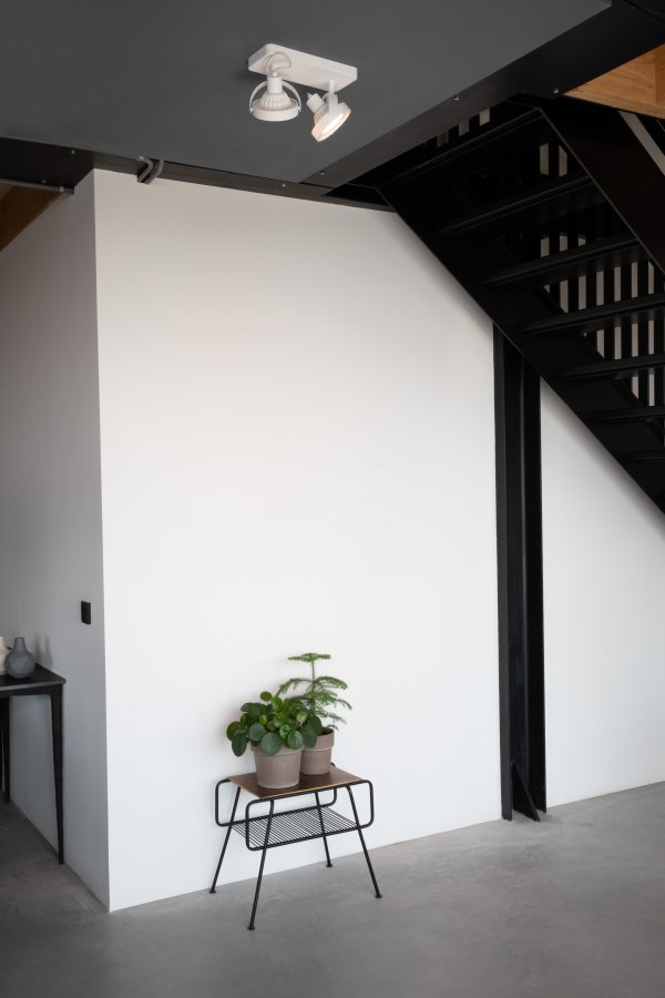 ZUIVER Dice-2 DTW Spot Light - hvit metall