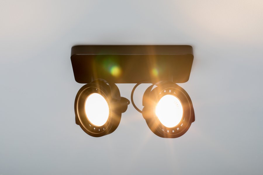 ZUIVER Dice-2 DTW Spot Light - svart metall