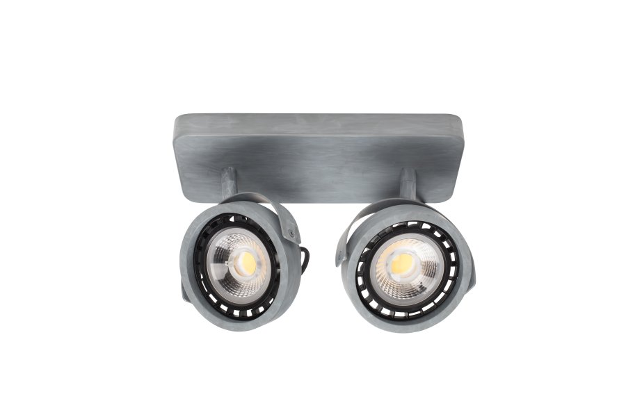ZUIVER Dice-2 Dtw spotlight - galvanisert