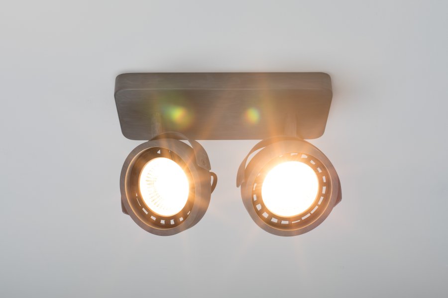 ZUIVER Dice-2 Dtw spotlight - galvanisert