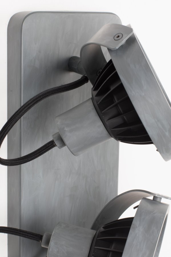 ZUIVER Dice-2 Dtw spotlight - galvanisert